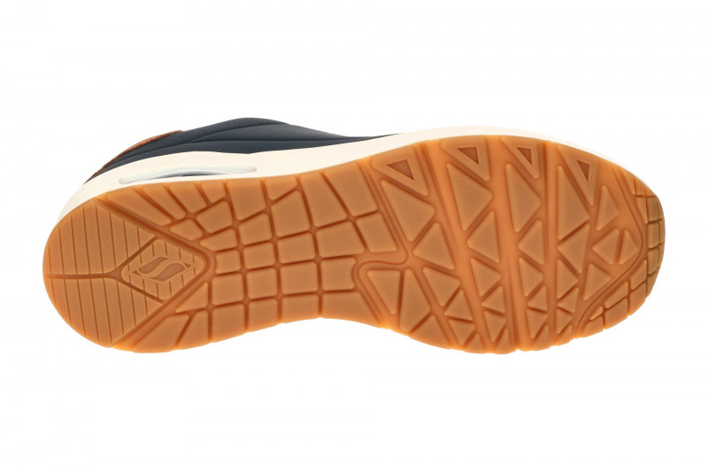 Skechers Uno Schuhe blau navy Herren Sneakers 183004