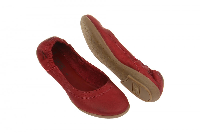 camel active Bamboo Ballerinas rot 800.90.10