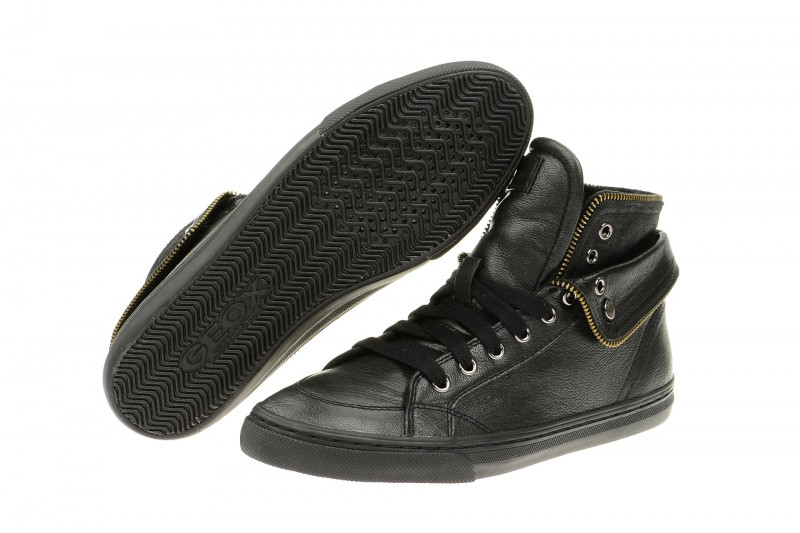 Geox New Club Schuhe schwarz D5458D