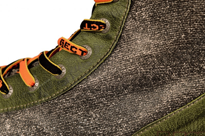 Eject Dass Stiefel grün grau 15738.4