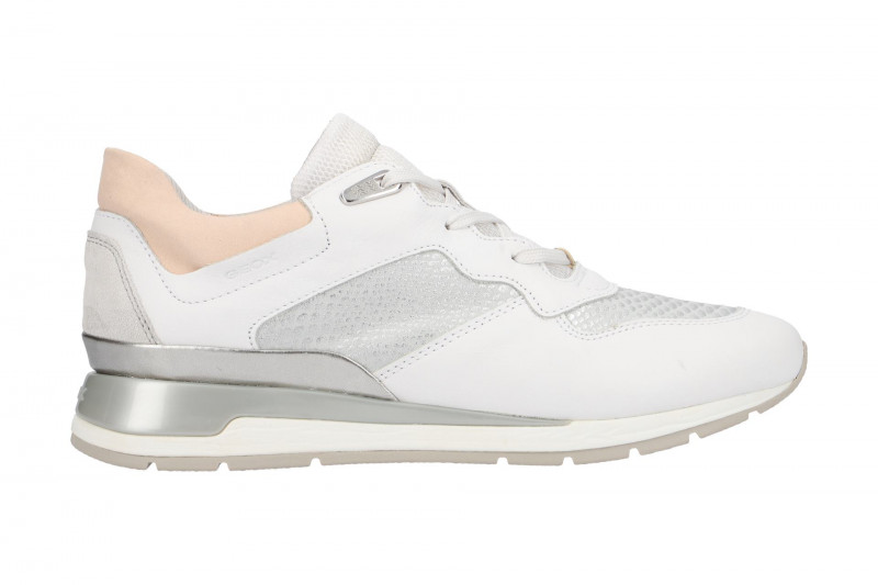 Geox Schuhe Shahira weiß grau D62N1B