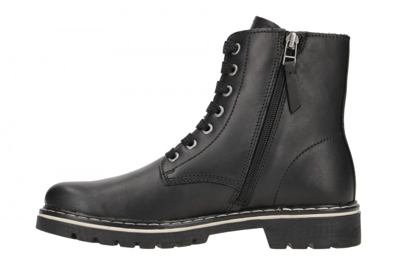 Gabor Stiefelette schwarz Glattleder 71.764.27