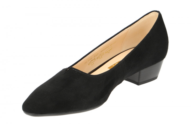 Gabor Pumps schwarz Samt 25.130.17