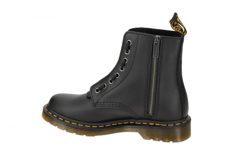 Dr. Martens 1460 Pascal Front Zip Stiefel schwarz 23863001