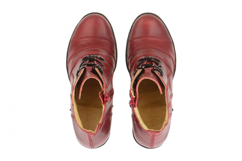 Eject elegante Stiefelette Multy rot