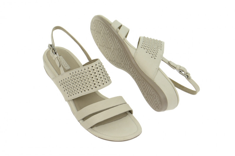 Ecco Touch Sandale grau Velour