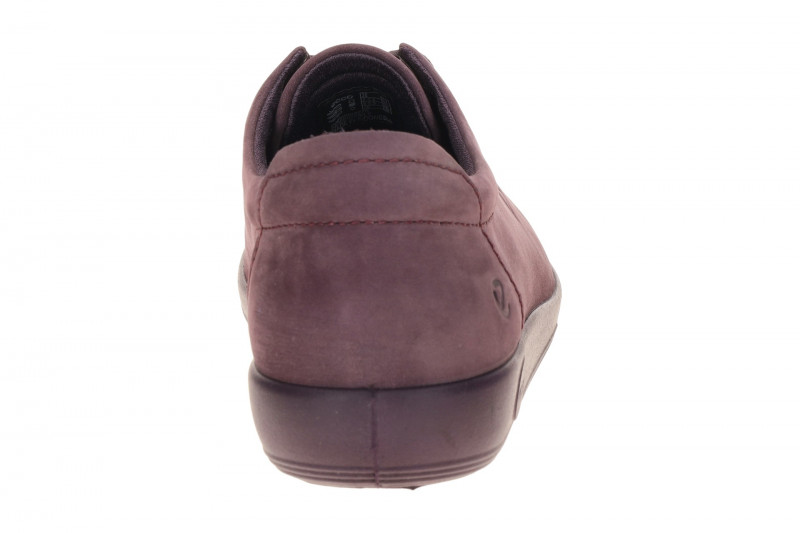Ecco Soft 2 Schuhe lila uni Schnürer 206503