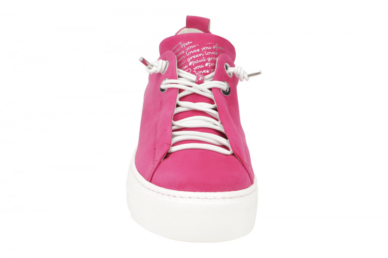 Paul Green Sneaker Plateau Schuhe pink Nubuck 5017