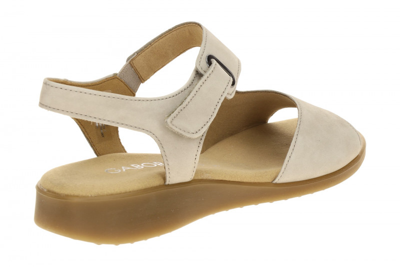 Gabor Sandalen grau Nubuck 82.803.43