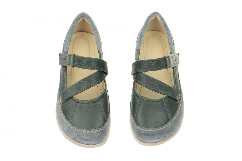 Ecco Cayla Schuhe blau trooper - Mary Jane