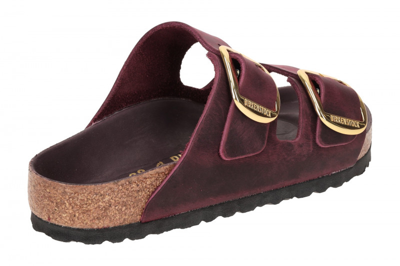 Birkenstock Arizona Big Buckle Pantolette rot zinfandel Normal-Weit