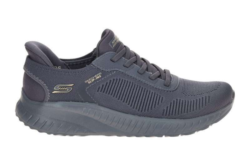 Skechers Bobs Squad Chaos Schuhe blau navy SLIP-INS 117497