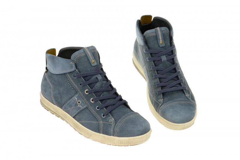 Ecco Ennio Stiefel blau pavement 53410458005