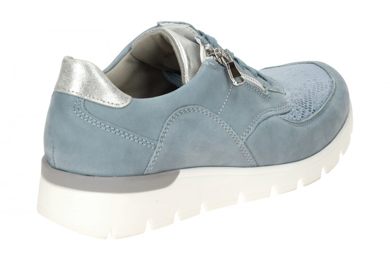 Waldläufer Ramona Schuhe blau sky K-Weite OrthoTritt 626K02