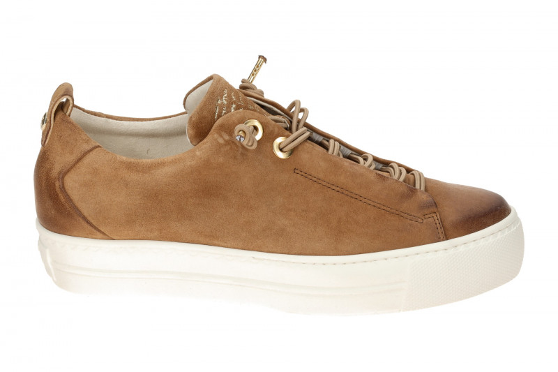 Paul Green Sneaker Plateau Schuhe braun sisal 5017