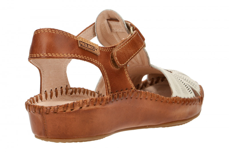 Pikolinos Vallarta Sandale weiß braun 655-0575