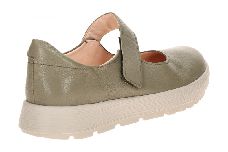 Think Comoda Mary-Jane Schuhe grün taiga 1266