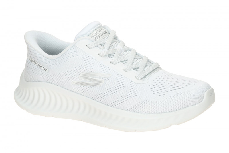 Skechers Go Walk Now Schuhe Sneakers weiß SLIP-INS 125643