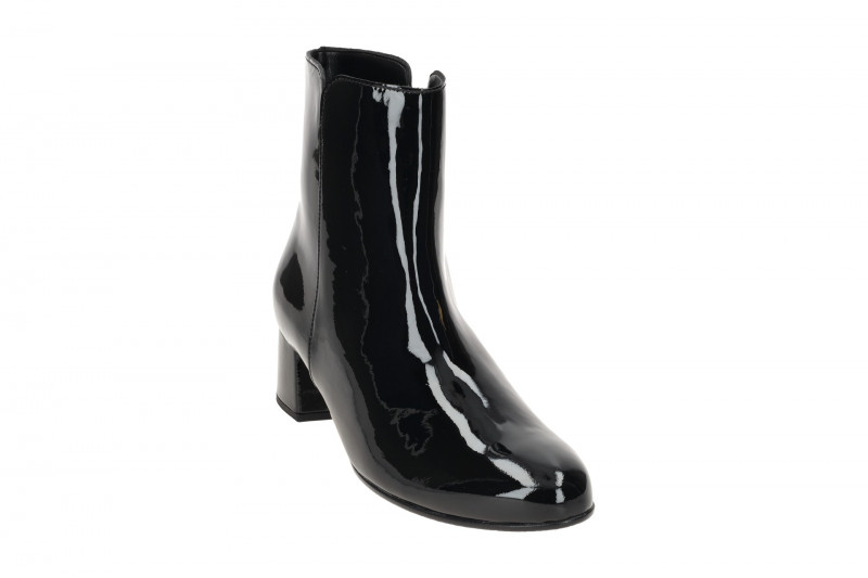 Gabor elegante Stiefelette schwarz Lack 75.680.97