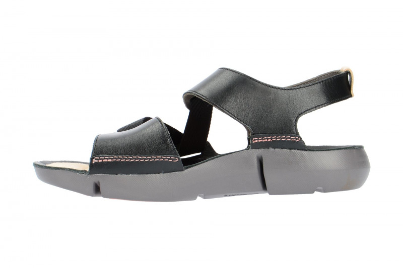 Clarks Tri Clover Damen Sandale schwarz