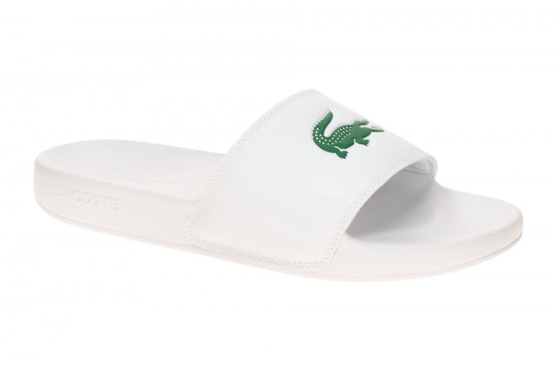 Lacoste Serve Slide Pantoletten weiß 0041