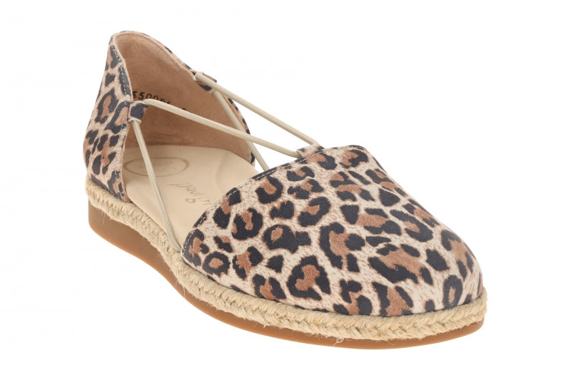 Paul Green Schuhe Espadrilles grau braun Leo 2856