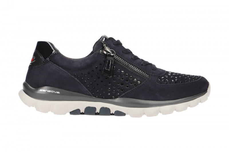 Gabor RollingSoft Schuhe blau Strass 96.968.86