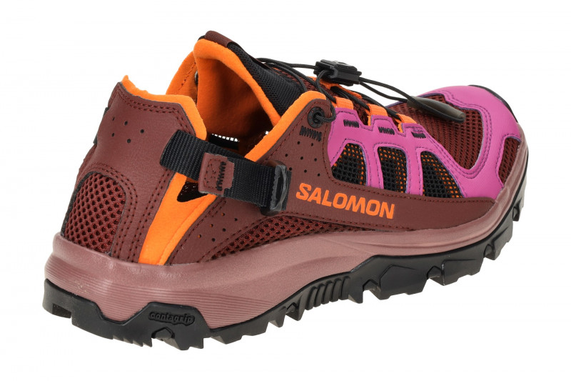 Salomon Techamphibian 5 Schuhe rot pink Damen 479654