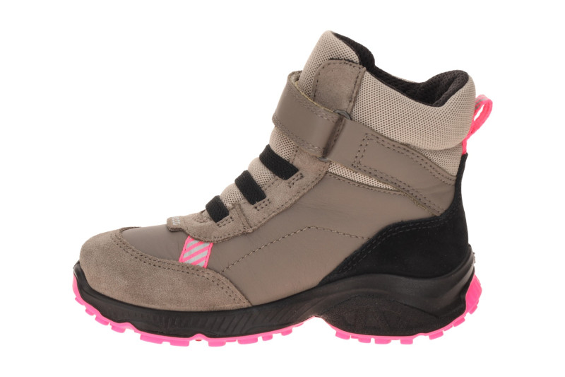 Ecco Receptor Winter Stiefel Kinder grau pink Waterproof 724822