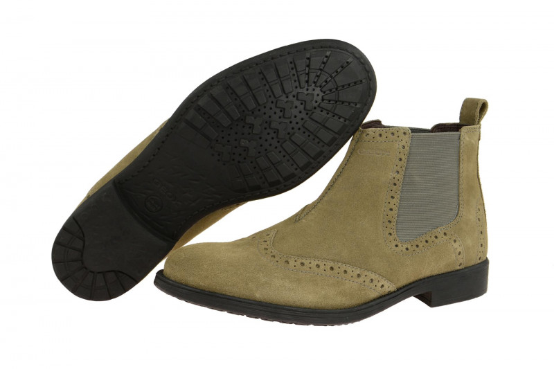 Geox Jaylon Stiefelette grau Chelsea-Boots