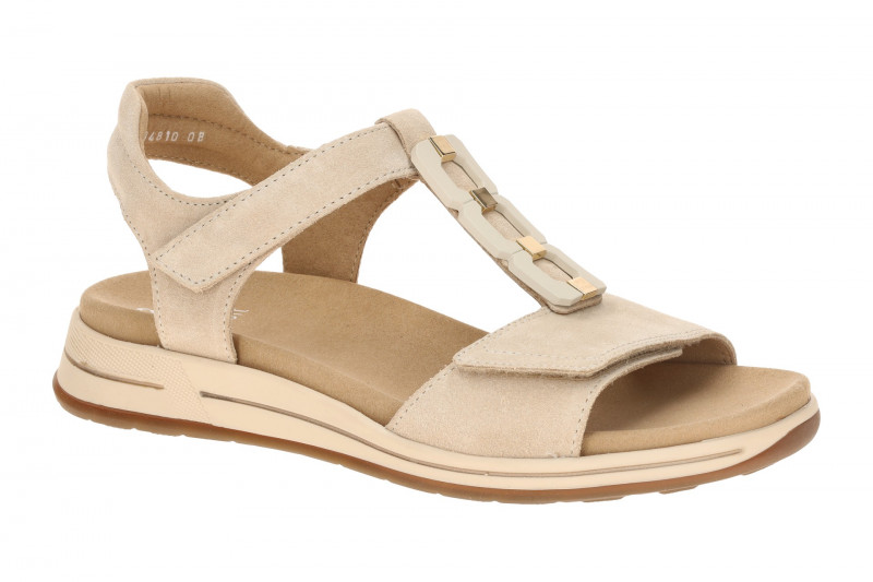 ara Osaka T-Steg Sandale beige H-Weite 12-34810