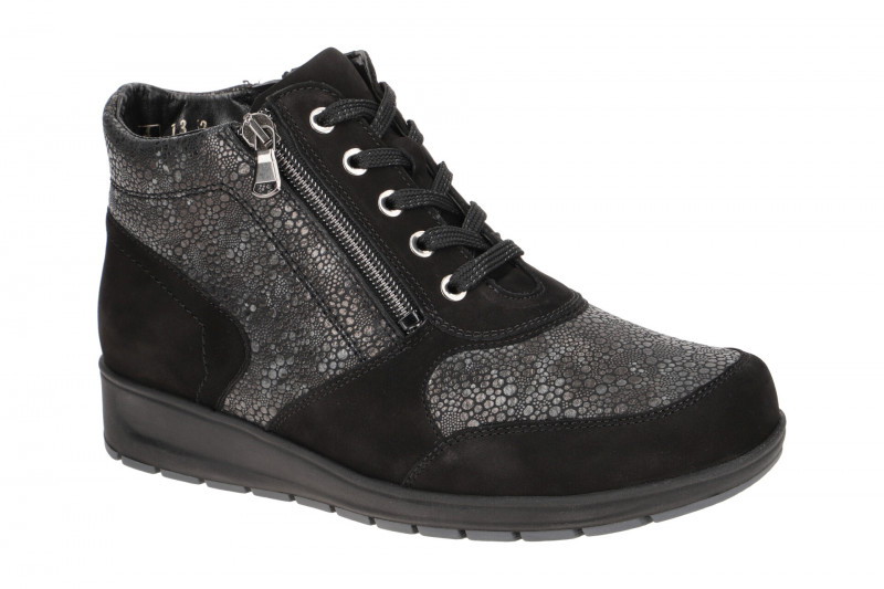 Waldläufer Mimi Stiefeletten schwarz Weite M 812817