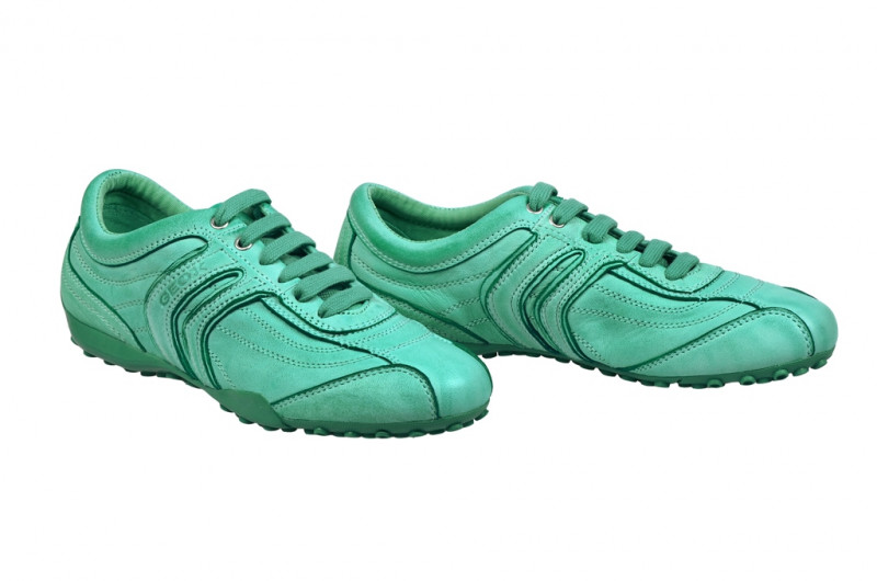 Geox Snake R Damenschuhe aqua grün D3212R