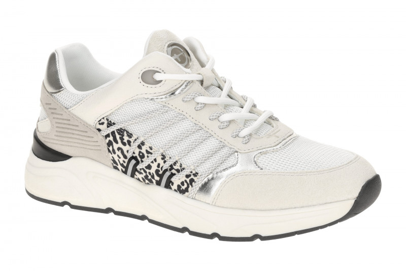 Tamaris Schuhe Sneaker grau beige Leo 23762