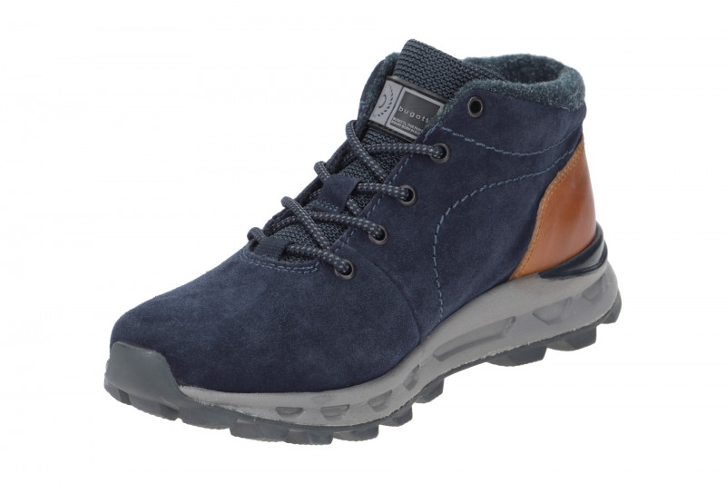 bugatti Ceres Schuhe Mid-Sneakers blau A9W31