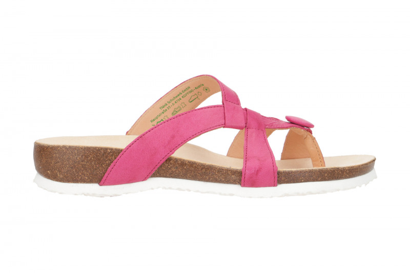 Think Julia Pantolette pink fuxia Zehentrenner