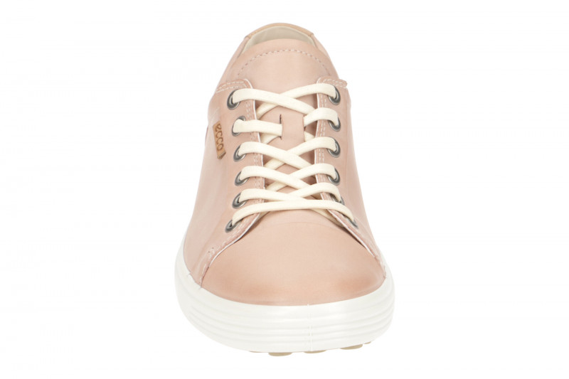 Ecco Soft 7 Sneaker Schuhe rosa weiß