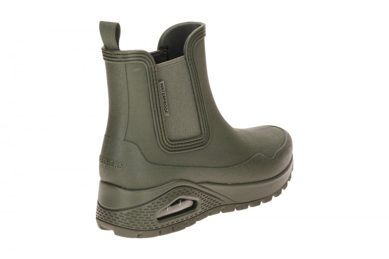 Skechers Uno Rugged Regen Stiefeletten grün Gummistiefel