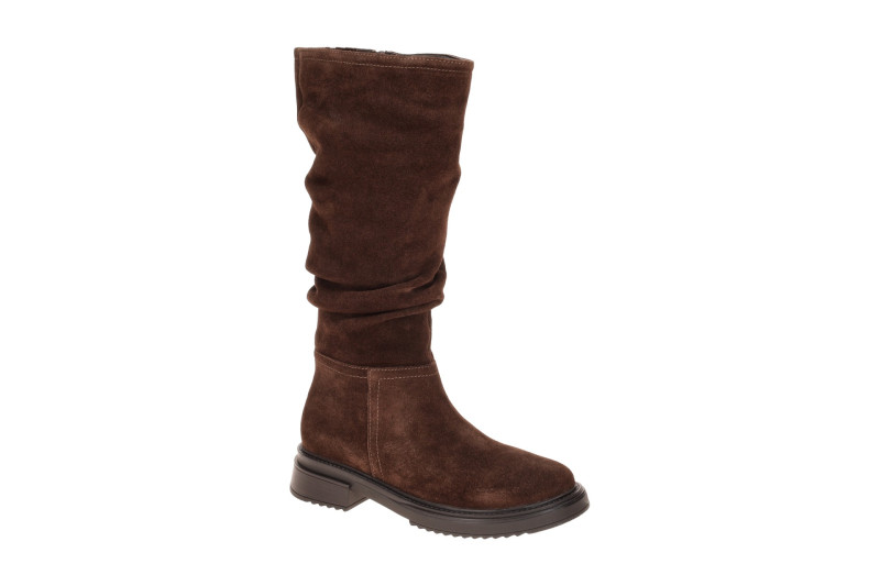 Waldläufer Shelly Schaft Stiefel braun H-Weite gerafft 511804