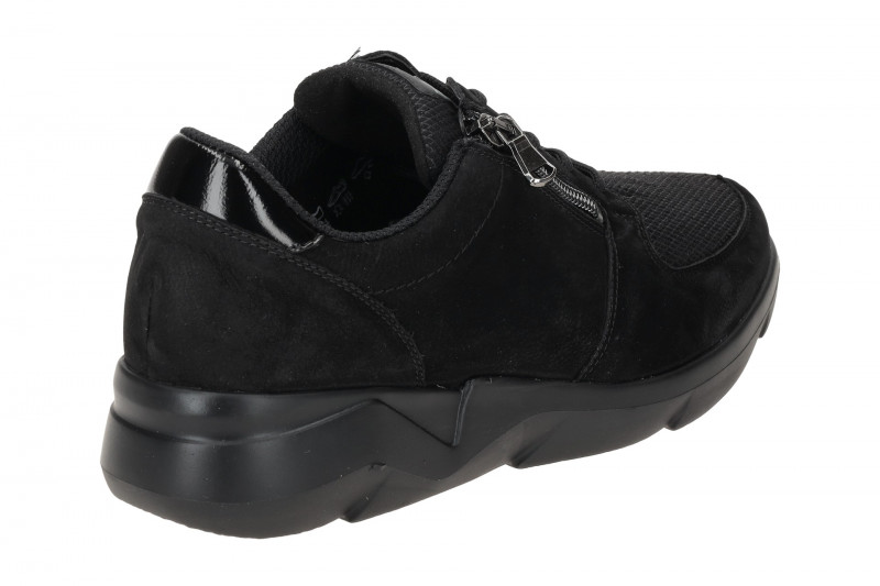 Waldläufer Funky Schuhe schwarz OrthoTritt K-Weite