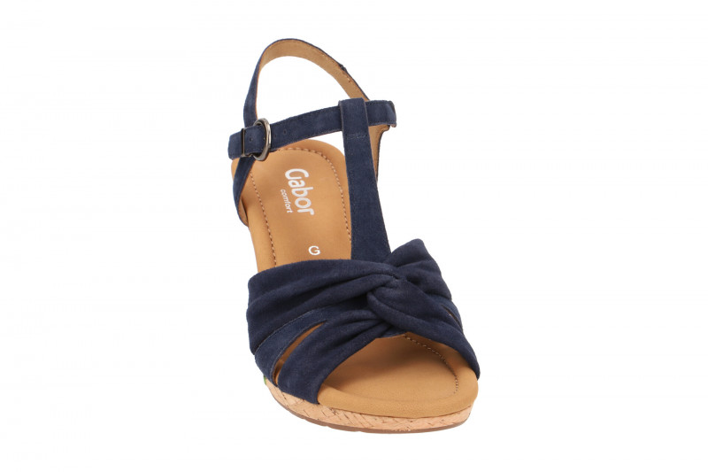 Gabor Keil Sandalen blau Kork 22.828.36