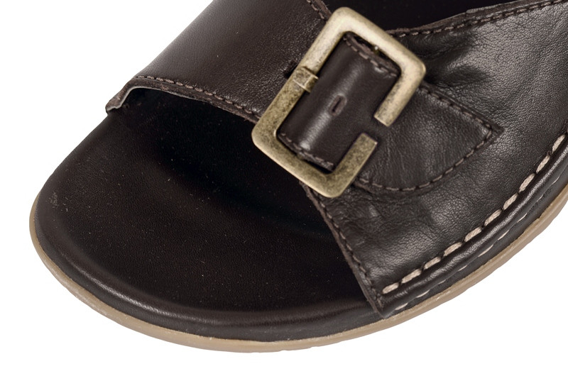 Clarks Pantoletten Prestige Bliss in dunkelbraun 20348812