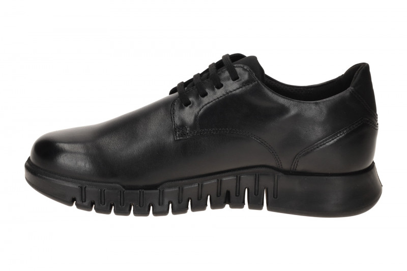 Ecco Gruuv Schuhe schwarz Derby Schnürer 512314