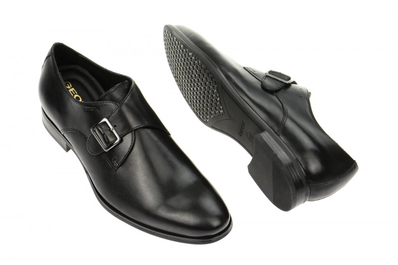 Geox Albert Schuhe Slipper schwarz U52W3A 00043 C9999