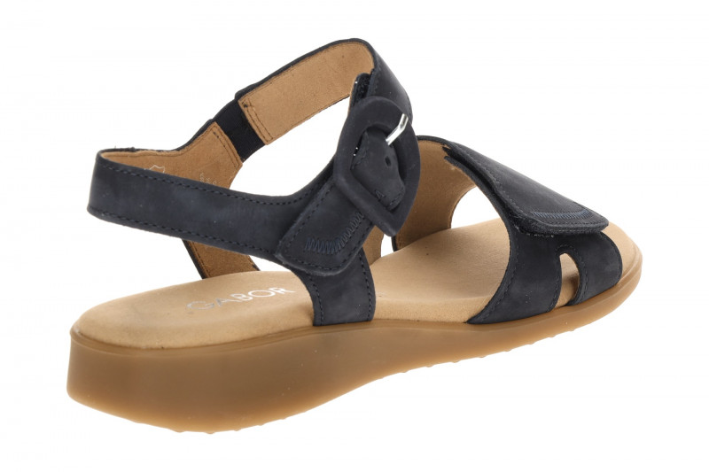 Gabor Sandale blau Nubuck 82.802.36