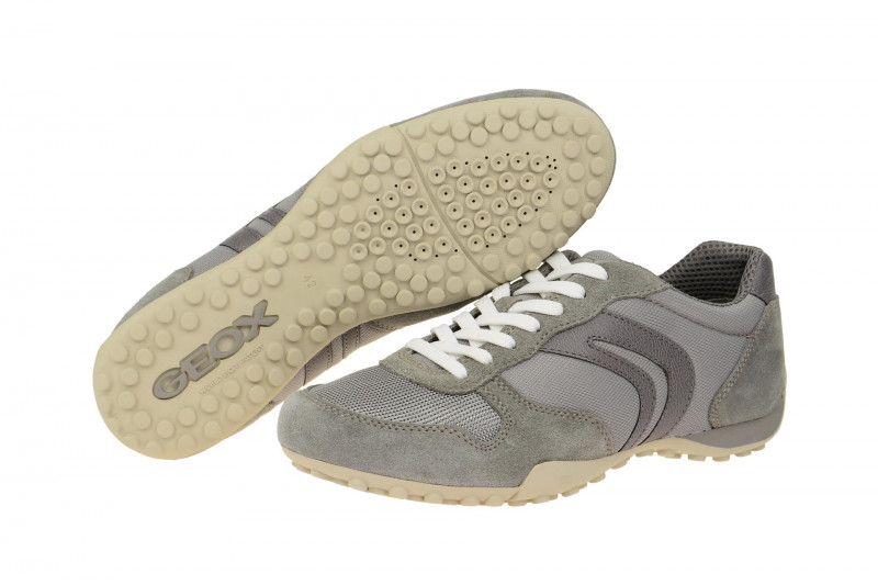 Geox Snake Schuhe ice grau U7207C