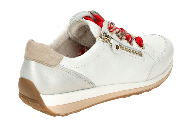 ARA Osaka Schuhe Damen Sneaker weiß silber 12-34587