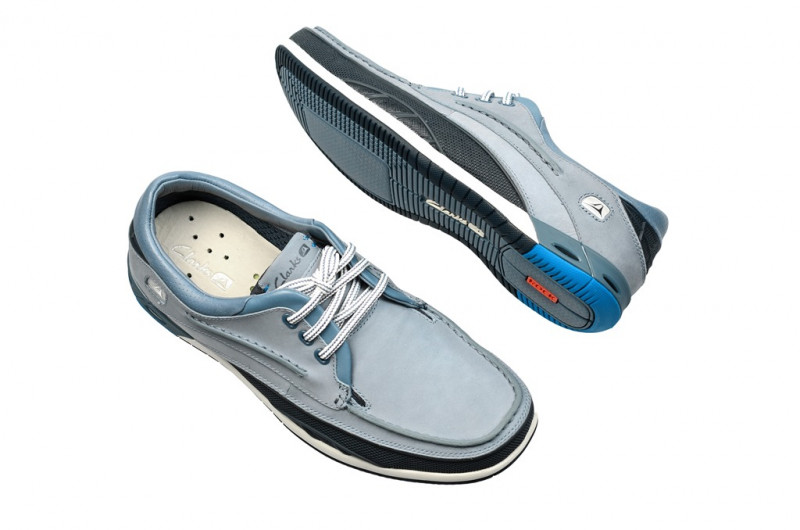 Clarks Orson Lace Schuhe blau denim 20353240