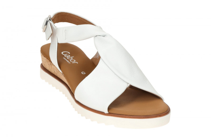 Gabor comfort Sandale weiß 82.751.50