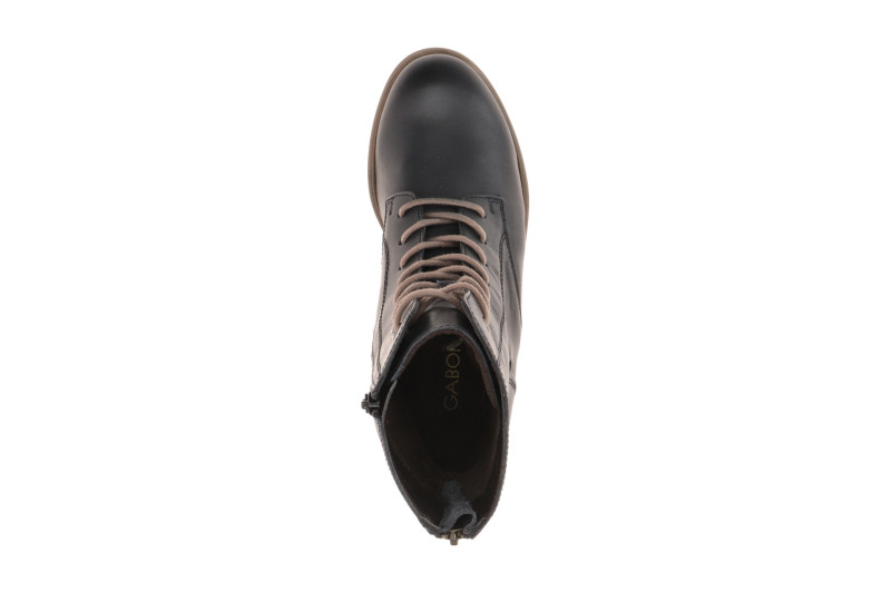 Gabor Stiefel Boots blau matt H-Weite 8010.02.006
